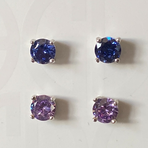 Giani Bernini 4mm/5mm Stud Earrings - Picture 2 of 7